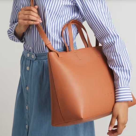 A.P.C. Tote Bag with Crossbody Strap - Picture 4 of 16